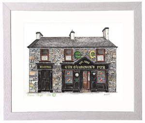 Irish Pub Print - Gus O'Connor's Pub, Doolin, Co. Clare, Ireland