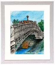 Load image into Gallery viewer, Irish Print - The Ha&#39;Penny Bridge, Dublin, Ireland
