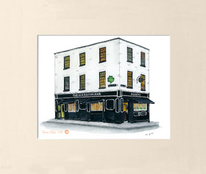 Irish Print - Harkin's Bar & Bistro, Dublin, Ireland
