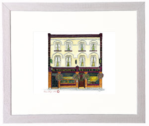 Irish Print - Humphrey's Pub, Ranelagh, Dublin, Ireland
