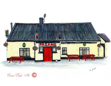 Load image into Gallery viewer, Irish Pub Print - Fagans Pub, Moynalvy, Meath, Ireland
