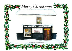 Christmas Cards - J. O'Connell's , Skyrne, Co. Meath - Pack of 8 cards