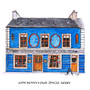 Irish Pub Coaster - Kerry Pubs