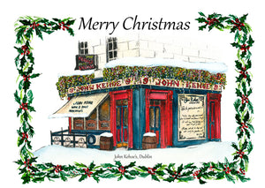 Christmas Cards - Pubs Of Ireland 2 - Pack Of 8 cards