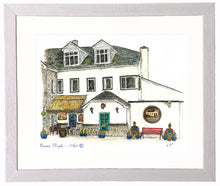 Load image into Gallery viewer, Irish Pub Print - Johnny Burkes Pub, Armada Hotel, Spanish Point, Co. Clare , Ireland
