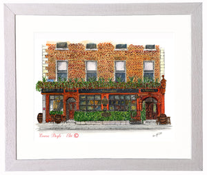 Irish Pub Print - Kennedy's, Dublin , Ireland