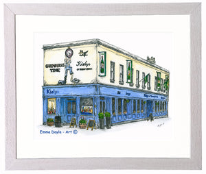 Irish Pub Print - Kiely's, Donnybrook, Co. Dublin, Ireland