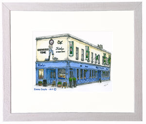 Irish Pub Print - Kiely's, Donnybrook, Co. Dublin, Ireland
