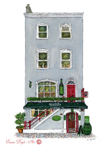 Irish Pub Print - Le Château, Cork, Ireland