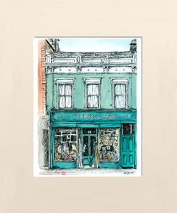 Irish Shop Print - Ledwidge's, Bray, Co. Wicklow, Ireland