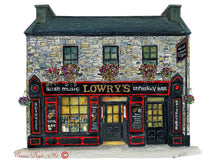 Load image into Gallery viewer, Irish Pub Print - Lowry&#39;s Bar, Clifden, Co. Galway, Ireland.
