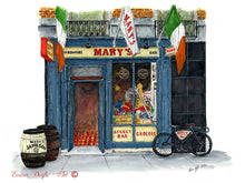 Load image into Gallery viewer, Irish Pub Print - Mary&#39;s Bar and Hardware, Dublin, Ireland
