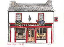 Load image into Gallery viewer, Irish Pub Print - Matt Molloy&#39;s Pub, Westport, Co. Mayo, Ireland
