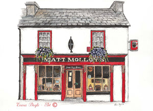 Irish Pub Print - Matt Molloy's Pub, Westport, Co. Mayo, Ireland