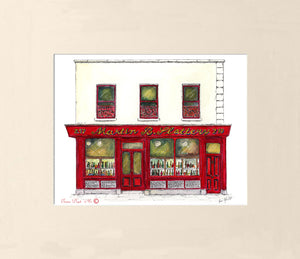 Irish Print - MB. Slattery's, Dublin, Ireland