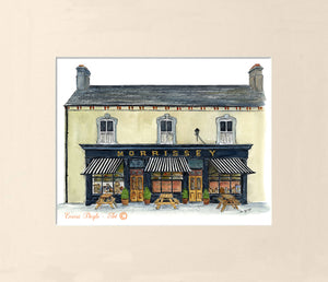Irish Pub Print - Morrissey Pub, Abbeyleix, Co. Laois, Ireland