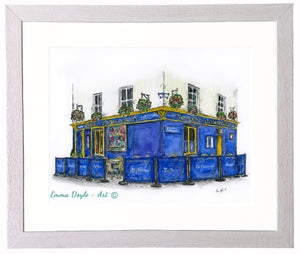 Irish Pub Print - Tigh Neachtains , Galway, Ireland