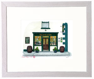 Irish Pub Print - O'Loclainns, Ballyvaughan, Co. Clare, Ireland