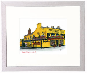Irish Pub Print - O'Connor's Famous Pub, Salthill, Galway, Ireland