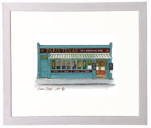 Irish Pub Print - Paris Texas Bar, Kilkenny , Ireland