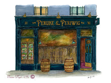 Load image into Gallery viewer, Irish Print - Peruke &amp; Periwig,  Dawson Street, Dublin, Ireland
