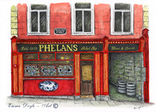 Load image into Gallery viewer, Irish Pub Print - Phelan&#39;s Bar, Kilkenny , Ireland
