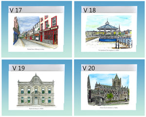 Irish Greeting Card -  Packs of Cards