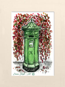 Vintage Post Box, Ireland