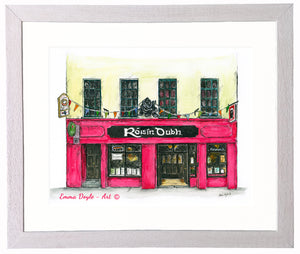 Irish Pub Print - Roisin Dubh , Galway, Ireland