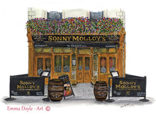 Load image into Gallery viewer, Irish Pub Print - Sonny Molloy&#39;s, Galway, Ireland

