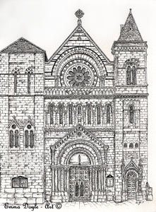 Irish Print - St. Annes Church, Dublin, Ireland