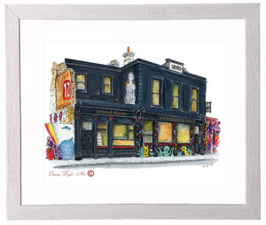 Irish Pub Print - The Bernard Shaw, Richmond Street, Dublin, Ireland