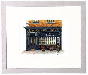Irish Print - The Boar's Head, Dublin, Ireland