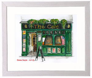 Irish Pub Print - The Celt, Dublin, Ireland