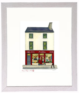 Irish Shop Print - The Cheese Press, Ennistymon, Co. Clare, Ireland