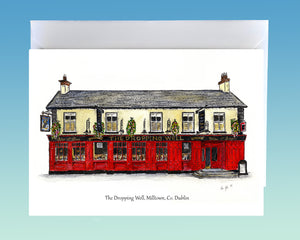 Irish Pub Greeting Card - Dublin Pubs O-Z