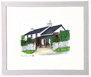 Irish Print  - The Dying Cow, Tinahely, Co. Wicklow, Ireland