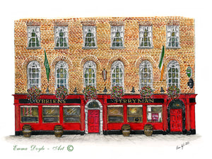 Irish Pub Print - The Ferryman, Dublin, Ireland