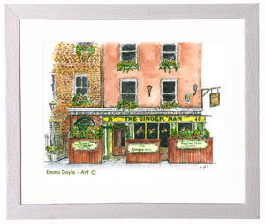 Irish Pub Print - The Ginger Man, Dublin, Ireland