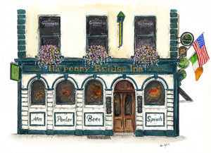 Irish Pub Coaster - Dublin Pubs