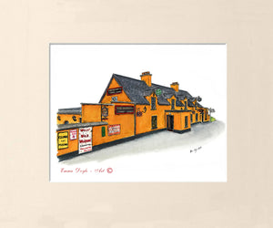 Irish Pub Print - The Hatchet, Dunboyne, Co. Meath, Ireland