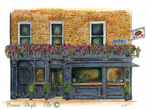 Irish Pub Print - The Old Stand, Dublin, Ireland