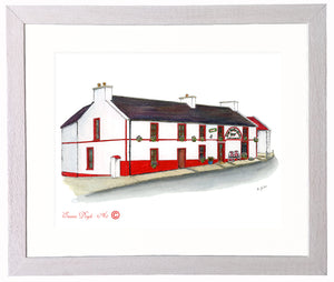 Irish Print - The Olde Glen Bar, Carrigart, Co. Donegal, Ireland