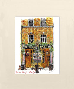 Irish Pub Print - The Palace Bar, Dublin, Ireland