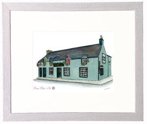 Irish Pub Print - The Rock Bar, The Lough, Co. Cork , Ireland