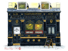 Load image into Gallery viewer, Irish Pub Print - The Confession Box, Dublin, Ireland
