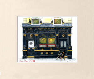 Irish Pub Print - The Confession Box, Dublin, Ireland