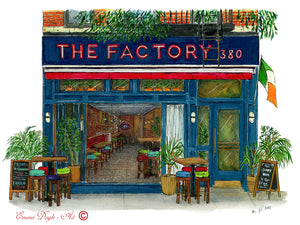 USA Bar - The Factory 380, Manhattan NYC, USA