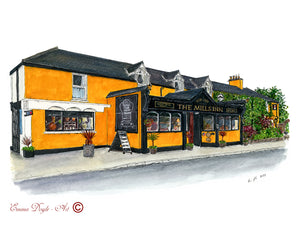 Irish Print - The Mills Inn, Ballyvourney, Co. Cork, Ireland