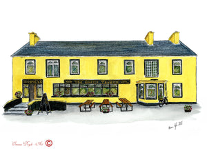 Irish Pub Print - Cooney's - The Quilty Tavern, Quilty, Co. Clare, Ireland